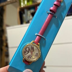Pink tinkerbell wrist watch